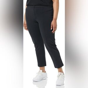 Amazon Wonen’s Ponte Knit Slim Pants — Black, XXL